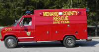 Menard Rescue Squad Dive Team Truck